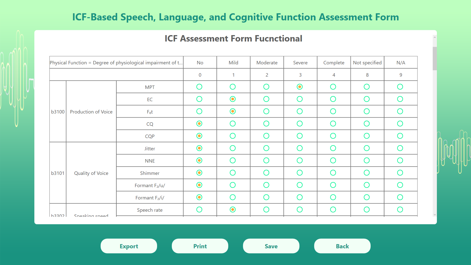 ICF Framework